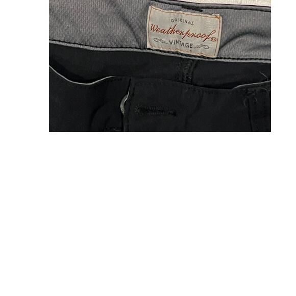 Weatherproof Black Nylon Spandex Flat Front Shorts W: 38 - Picture 4 of 4